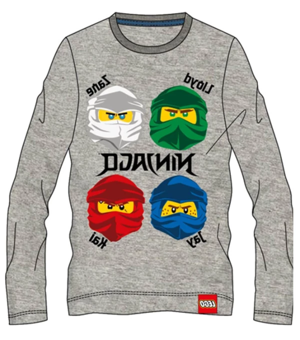 Lego Ninjago Four gyerek hosszú ujjú póló, felső