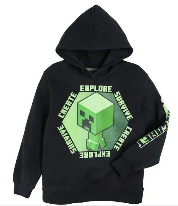 Minecraft Explore gyerek pulóver