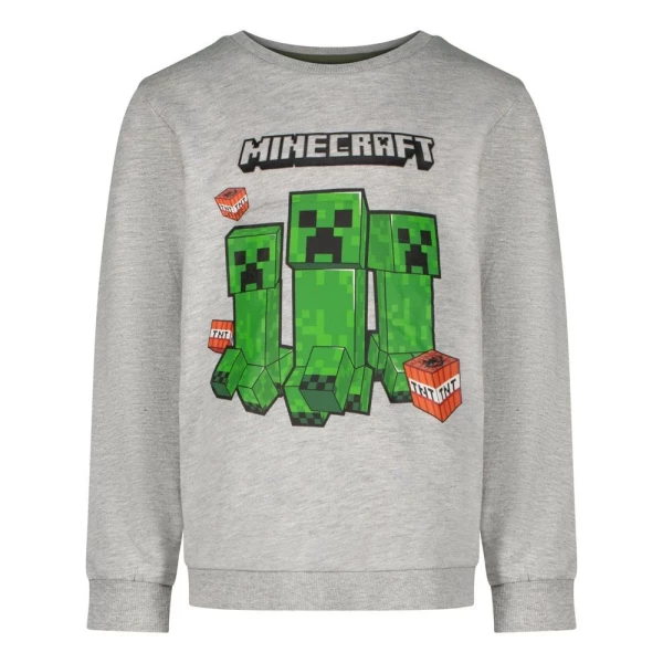 Minecraft Creeper Crew gyerek pulóver
