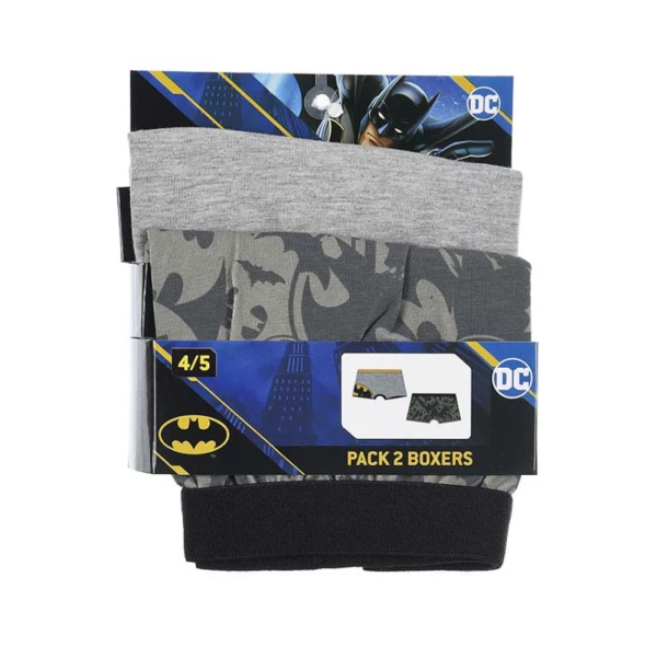 Batman Grey gyerek boxeralsó 2 darab/csomag