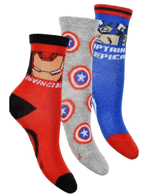 Bosszúállók Iron Man gyerek zokni 