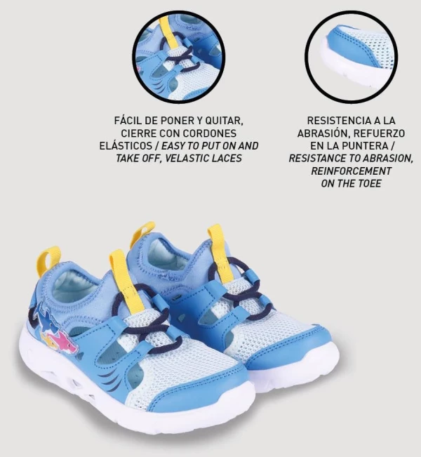 Baby Shark Team nyári sportcipő