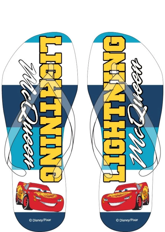 Disney Verdák Lightning gyerek papucs, Flip-Flop