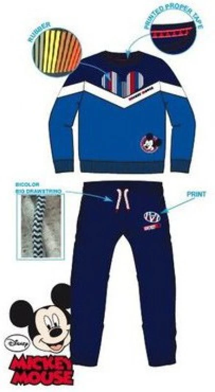 Disney Mickey Wink Blue gyerek melegítő, jogging szett