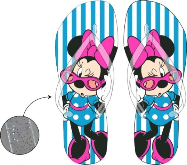 Disney Minnie Wink gyerek papucs, Flip-Flop