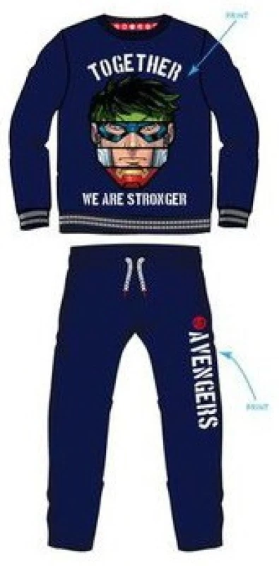 Bosszúállók Together Blue gyerek melegítő, jogging szett