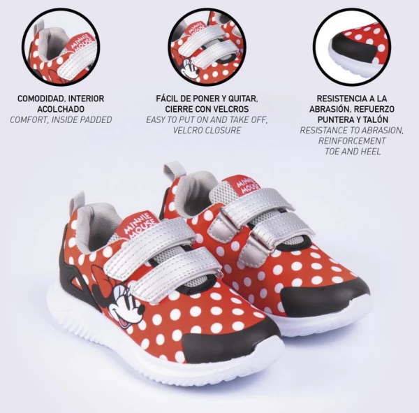 Disney Minnie Red utcai cipő