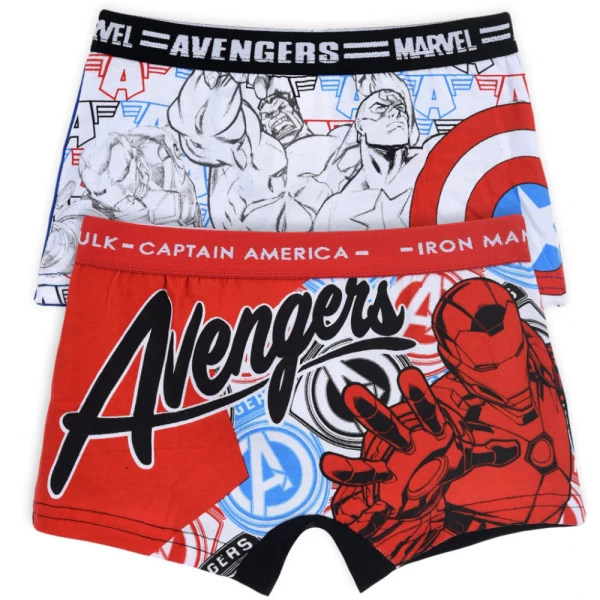 Bosszúállók Iron Man gyerek boxeralsó 2 darab/csomag