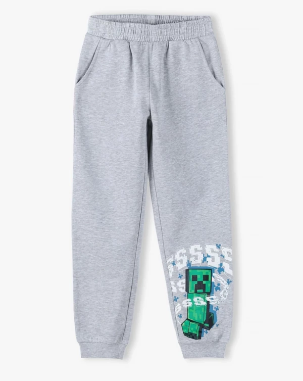 Minecraft Grey gyerek hosszú nadrág, jogging alsó