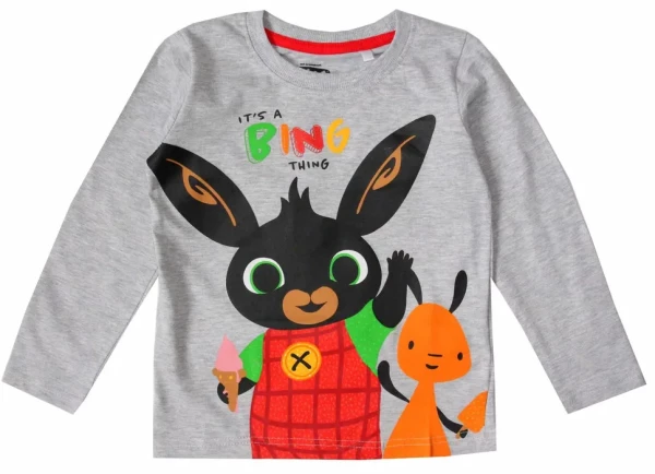 Bing Thing Grey gyerek hosszú ujjú póló