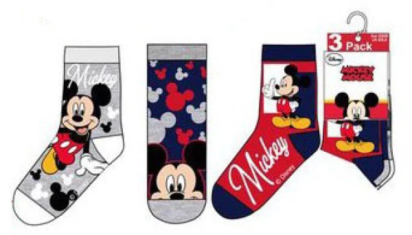 Disney Mickey Cozy Toes gyerek zokni 