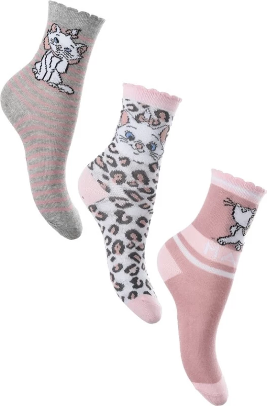 Disney Marie Fancy Grey gyerek zokni 