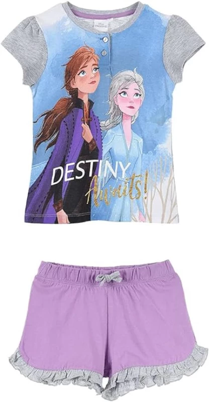 Disney Jégvarázs Destiny Awaits gyerek rövid pizsama Díszdobozban