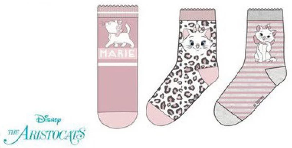 Disney Marie Fancy Grey gyerek zokni 