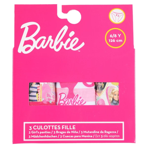 Barbie Summer Style gyerek fehérnemű, bugyi 3 darab/csomag