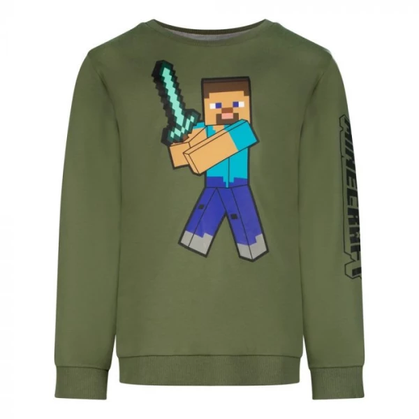 Minecraft Pixel Sword gyerek pulóver