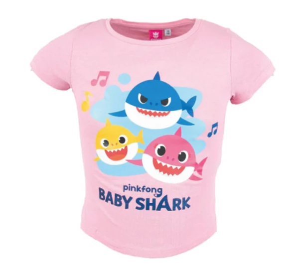 Baby Shark Fun gyerek rövid póló, felső