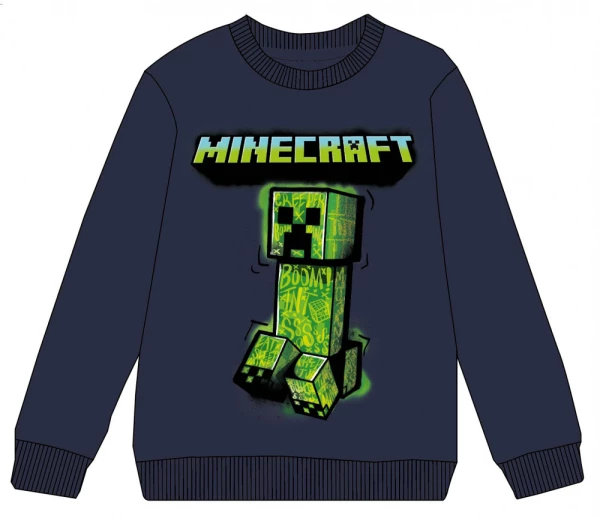 Minecraft Green Menace gyerek pulóver
