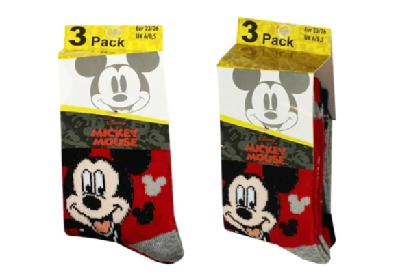 Disney Mickey Cozy gyerek zokni 