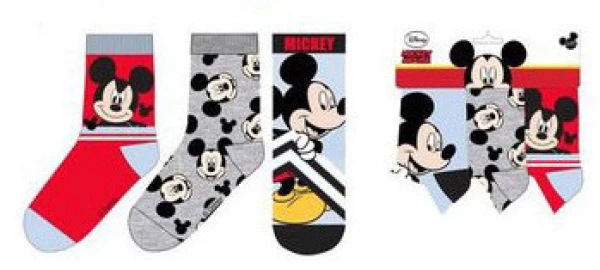 Disney Mickey Stride Red gyerek zokni 