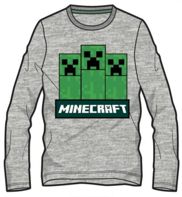 Minecraft Trio gyerek hosszú ujjú póló, felső