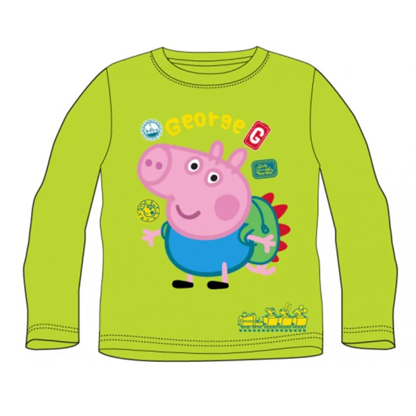 Peppa malac George Travel gyerek hosszú póló, felső