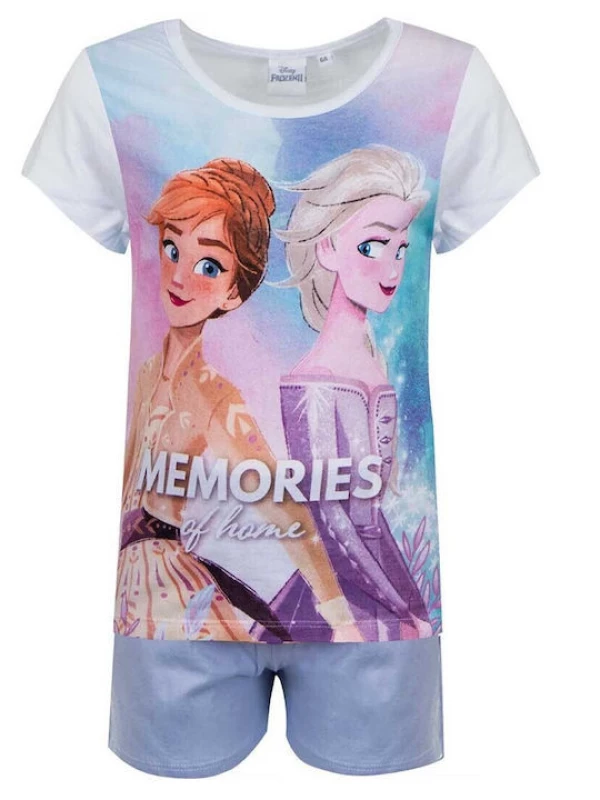 Disney Jégvarázs Memories of Home gyerek rövid pizsama