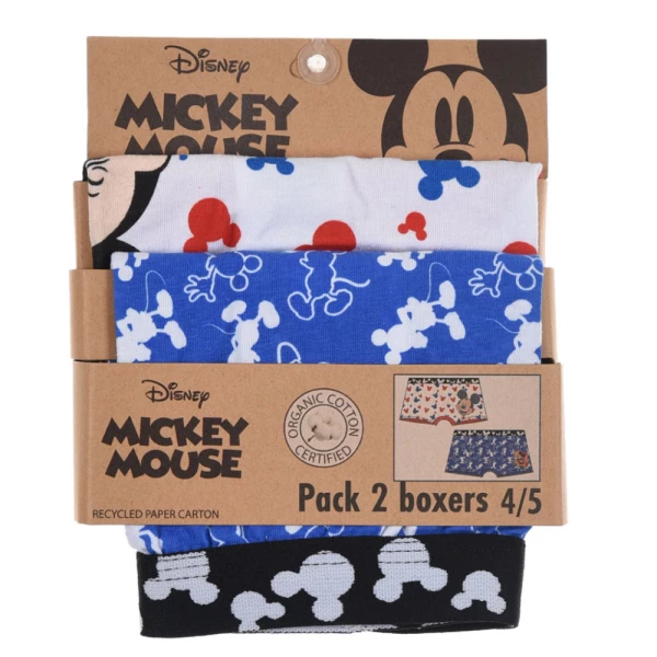 Disney Mickey Blue gyerek boxeralsó 2 darab/csomag