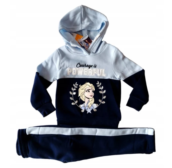 Disney Jégvarázs Powerful Blue gyerek melegítő, jogging szett