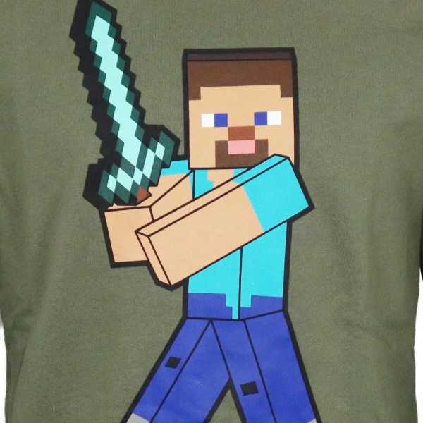 Minecraft Pixel Sword gyerek pulóver