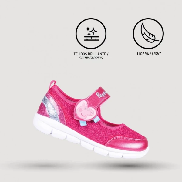 Peppa malac Pink Heart tavaszi sportcipő