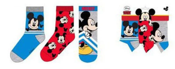 Disney Mickey Stride Blue gyerek zokni 