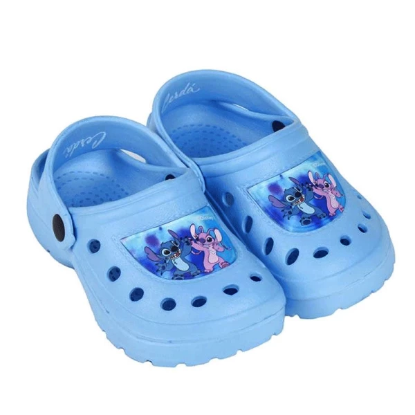 Disney Lilo és Stitch, A csillagkutya Blue Cosmic gyerek papucs clog