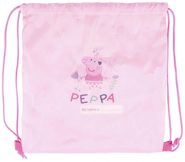 Peppa malac Pink utcai cipő tornazsákkal