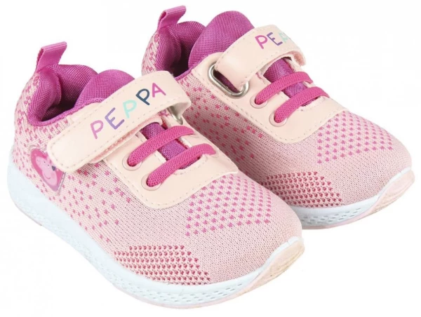 Peppa malac Pink utcai cipő tornazsákkal
