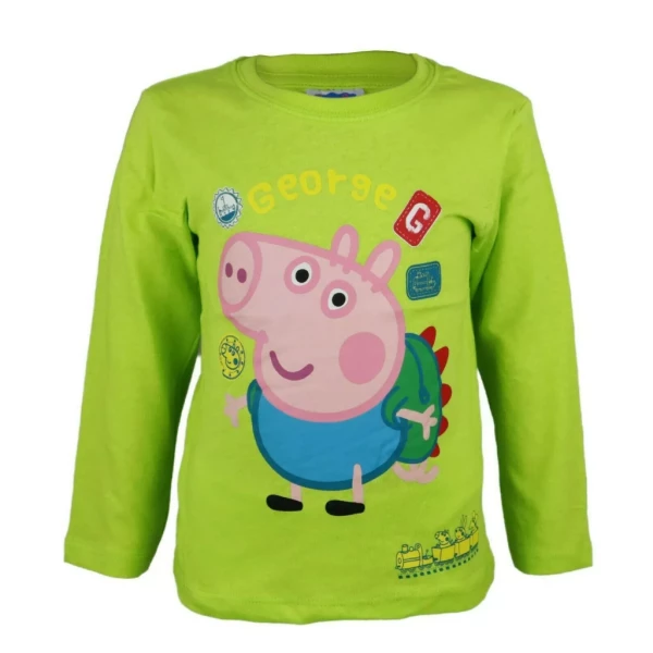 Peppa malac George Travel gyerek hosszú póló, felső
