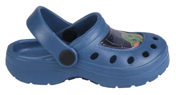 Star Wars Mandalorian Blue gyerek papucs clog