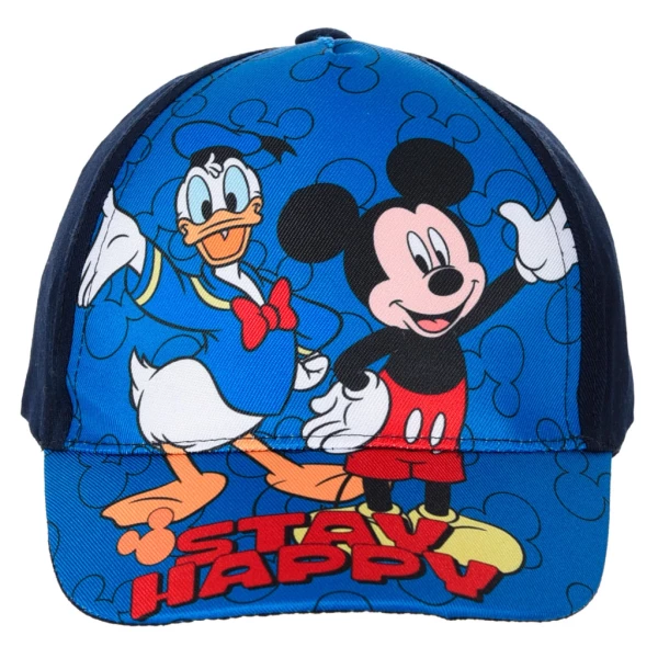 Disney Mickey Stay Happy Blue gyerek baseball sapka