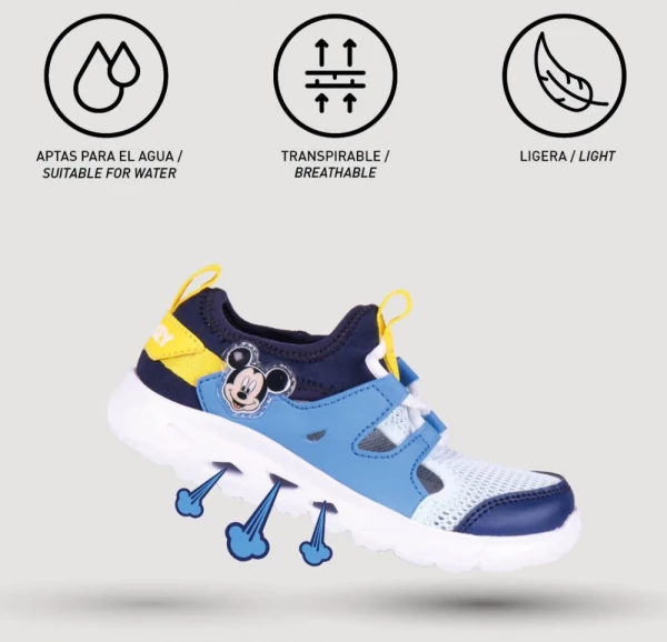 Disney Mickey Blue nyári sportcipő