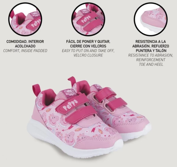 Peppa malac Arrow utcai cipő